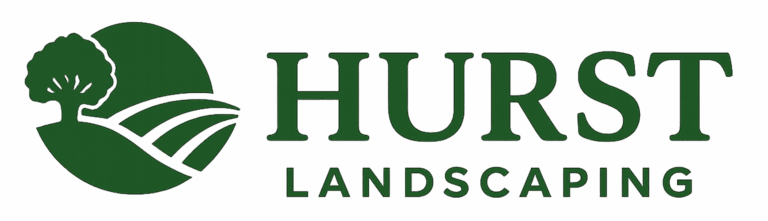 Hurst landscaping green logo